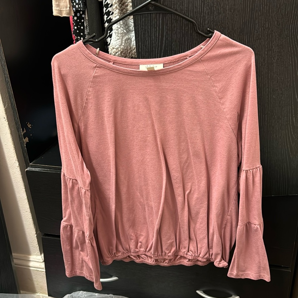 Dusty pink blouse
